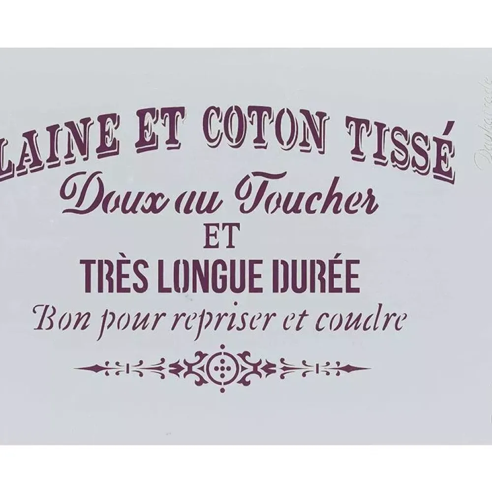 Discount Plantilla de Stencil T-3156 Texto 21x30cm Dayka Plantillas
