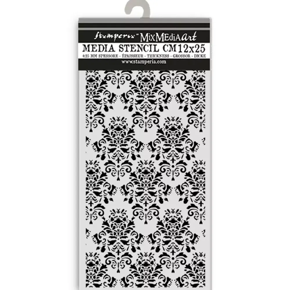 Outlet Plantilla de stencil Tapicería Romantic Golden Harmony 15x25cm Plantillas