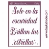 Plantilla de Stencil V-357 Estrellas 15x21cm Dayka Plantillas