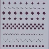 Best Plantilla de Stencil V-151 Geométricos 15x21cm Dayka Plantillas