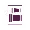 Outlet Plantilla de Stencil V-293 Maceteros 15x21cm Dayka Plantillas