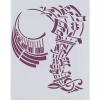 New Plantilla de Stencil V-201 Pentagrama 15x21cm Dayka Plantillas