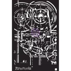 Online Plantillas de Stencil Machinery Finnabair Prima Plantillas