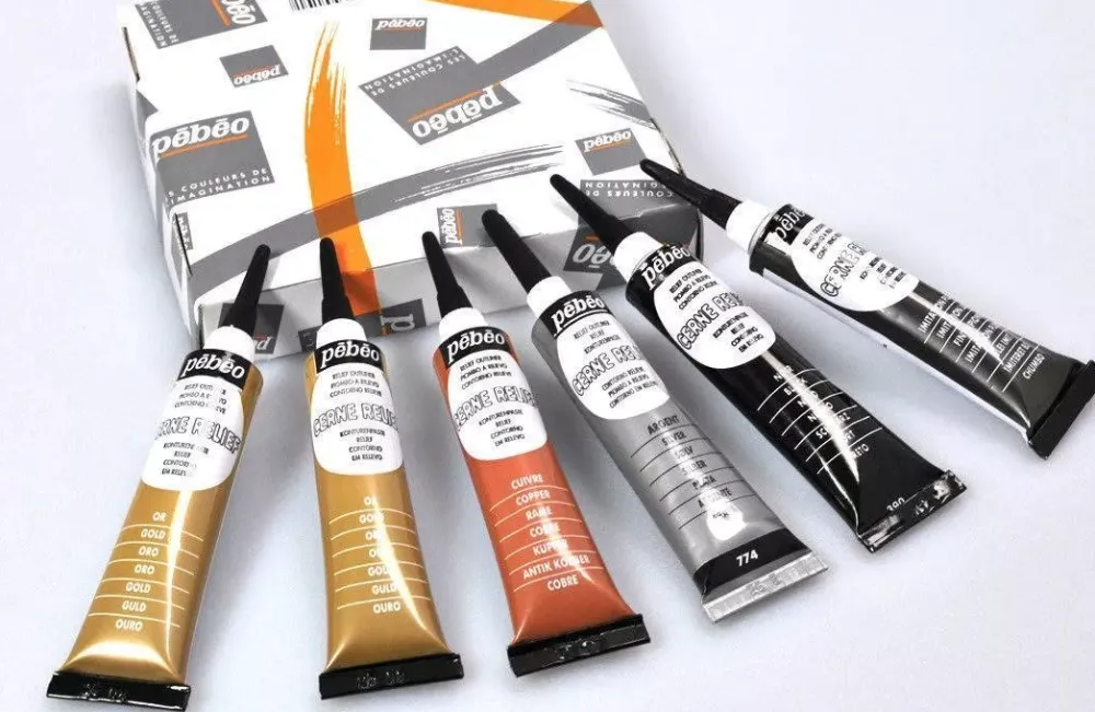 Sale Plomo líquido Cerné Relief 20ml Doraduras|Pinturas De Vidrio Y Cerámica