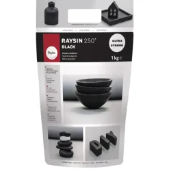 Discount Polvo de modelado negro Raysin 250 1Kg Herramientas Para Modelado