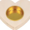 Online Portavelas De Madera Corazón Maderas
