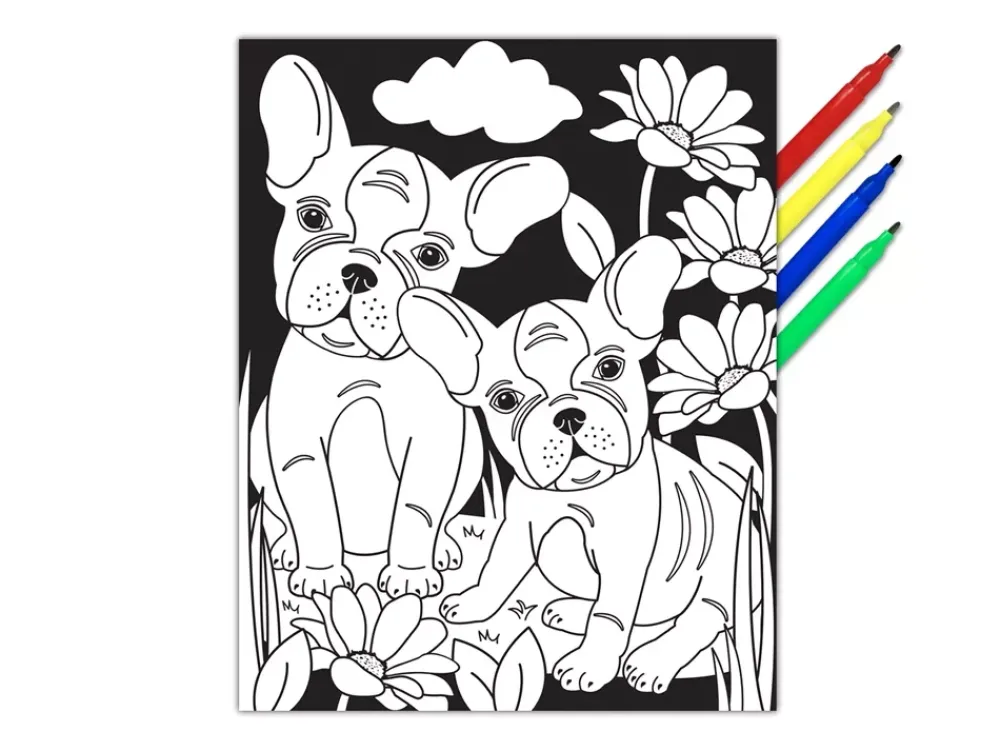 Clearance Póster para Colorear Perros Niños Niños Y Regalos