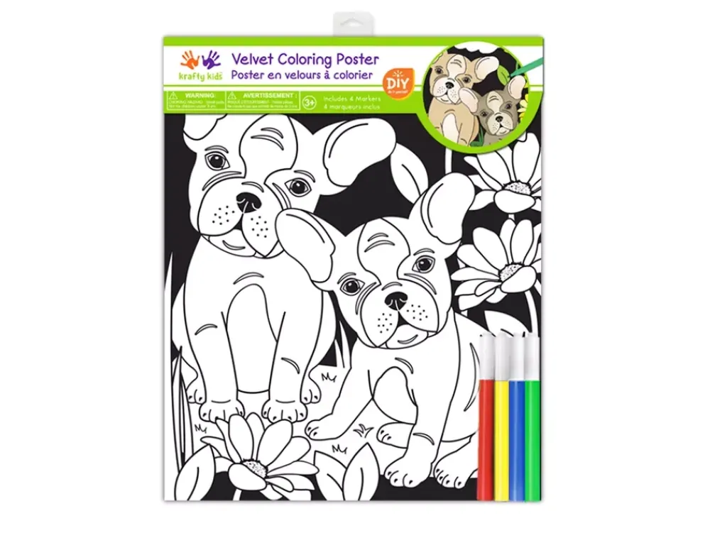 Clearance Póster para Colorear Perros Niños Niños Y Regalos