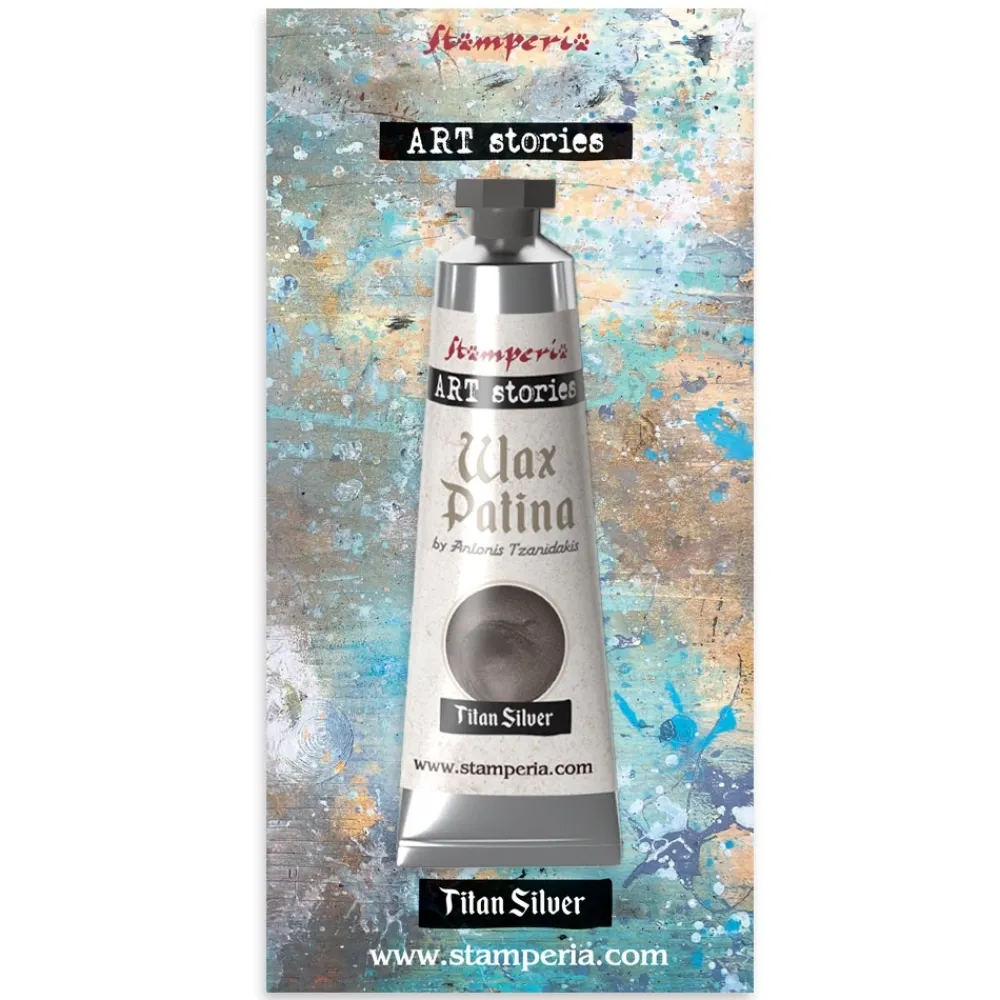 Clearance Pátina de cera Titan Silver Art Stories 40ml Ceras, Pátinas Y Tintes