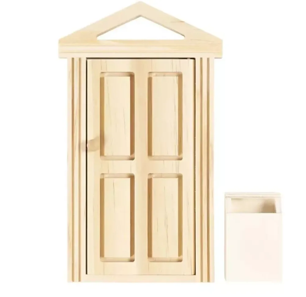 Outlet Puerta y Buzón de Madera Maderas