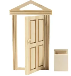 Outlet Puerta y Buzón de Madera Maderas