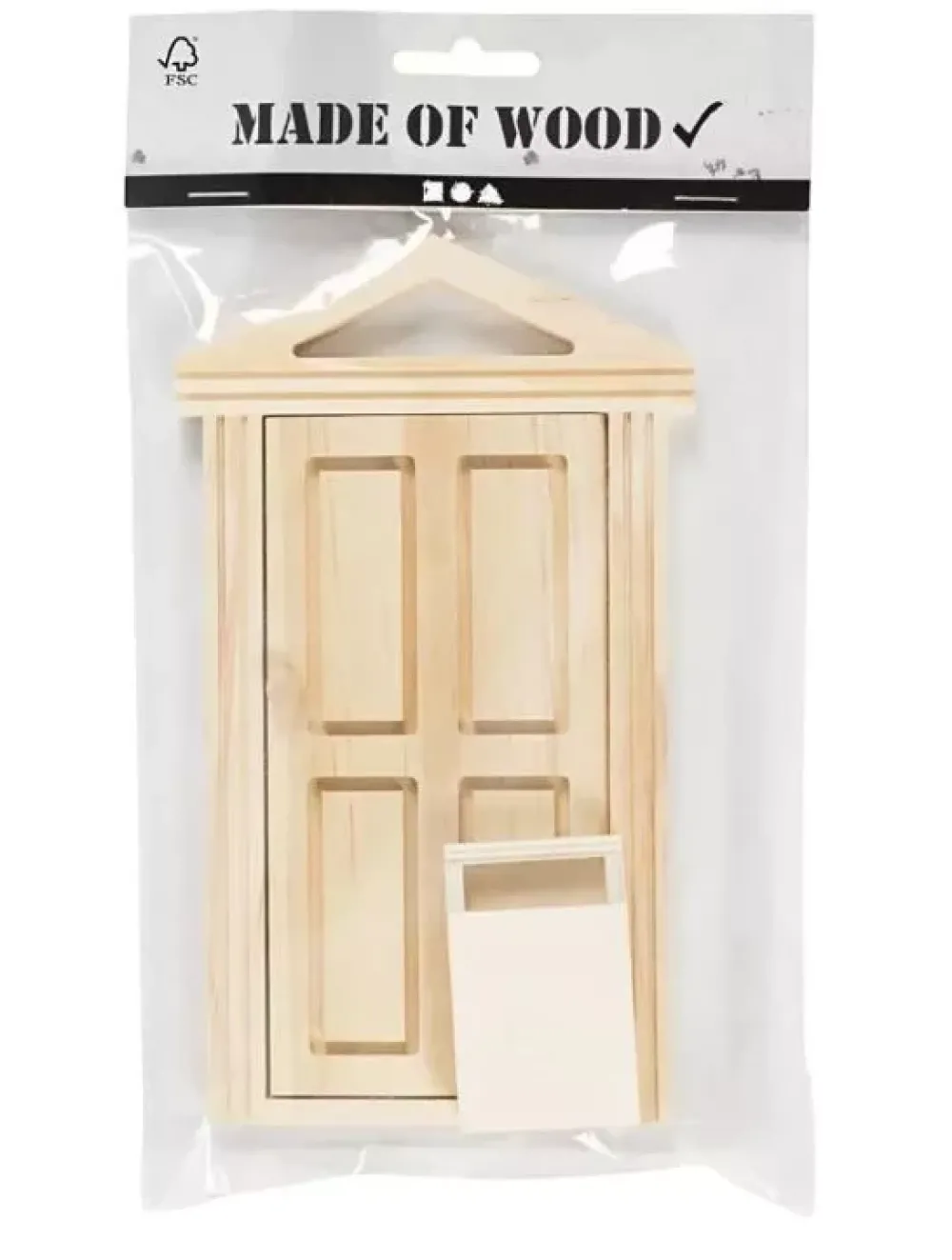 Outlet Puerta y Buzón de Madera Maderas