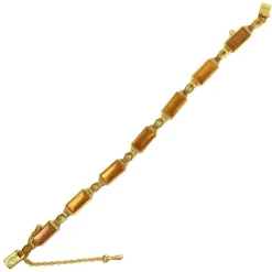 Best Pulsera rectángulos para esmaltado Bisutería