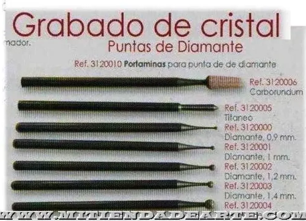 Hot Puntas de diamante para grabado de vidrio y metales Buriles De Grabado