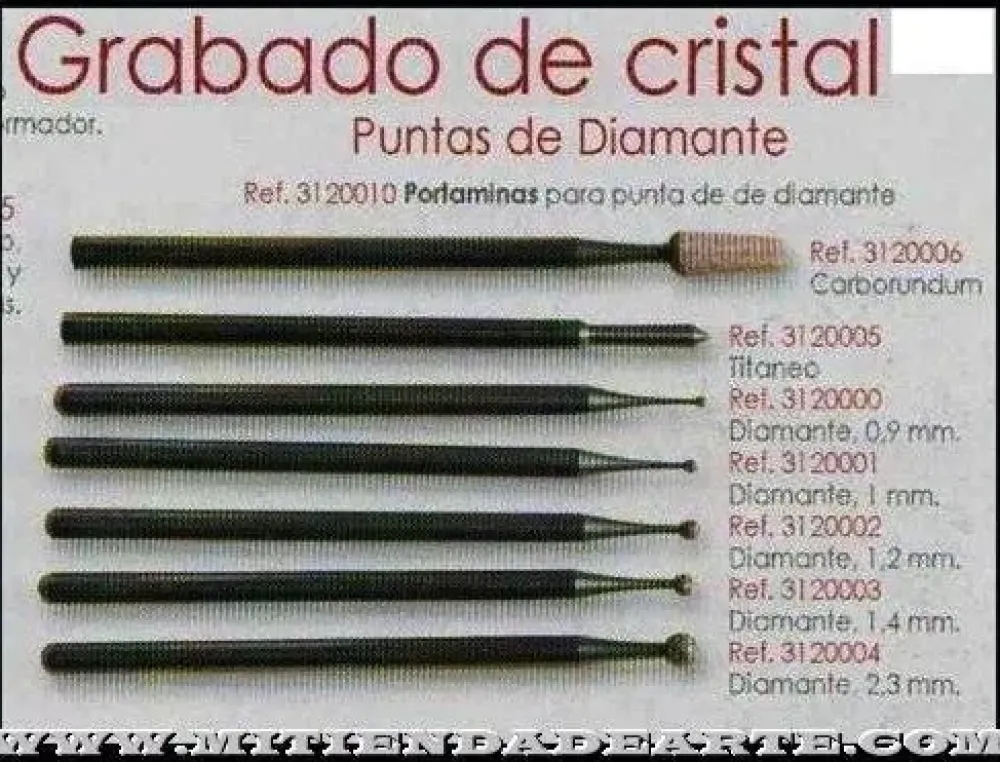 Hot Puntas de diamante para grabado de vidrio y metales Buriles De Grabado