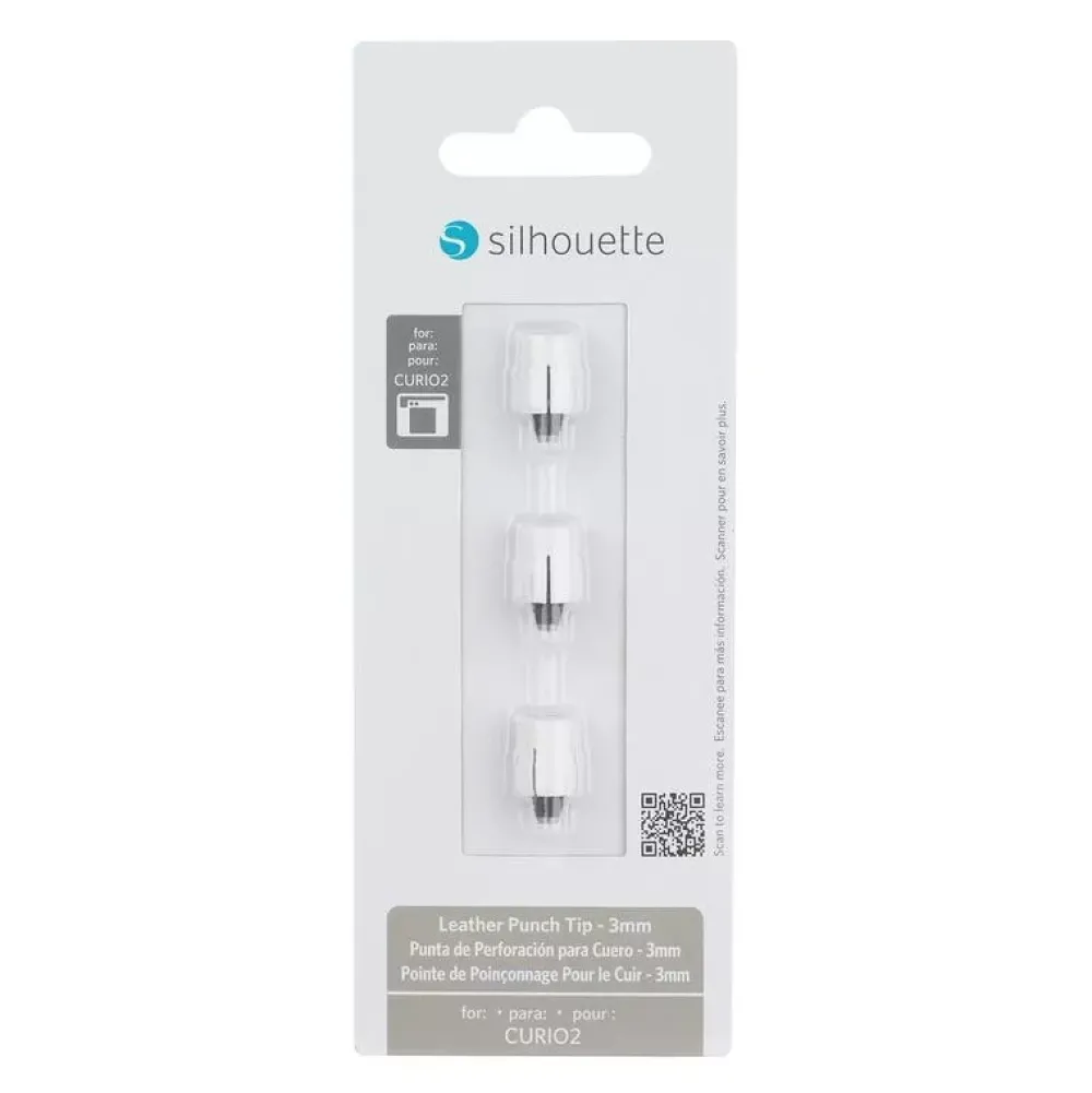 Best Puntas de perforación de cuero 3mm Curio 2 Silhouette
