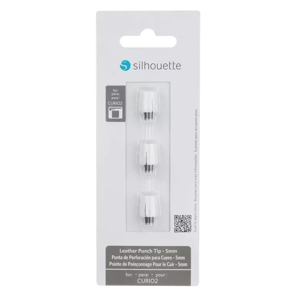 Discount Puntas de perforación de cuero 5mm Curio 2 Silhouette