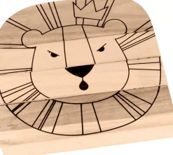 Sale Puzzle Rompecabezas de Madera León Safari Maderas