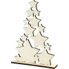 Outlet Árbol de Navidad Estrellas Maderas