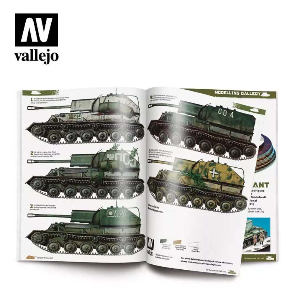Hot REACONDICIONADO **35%** Warpaint Armour 1: Armour of the Eastern Front 1941-1945 Vallejo Maquetas Y Modelismo