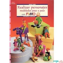 Sale Realizar personajes modelados paso a paso con Fimo Pastas Y Goma Eva