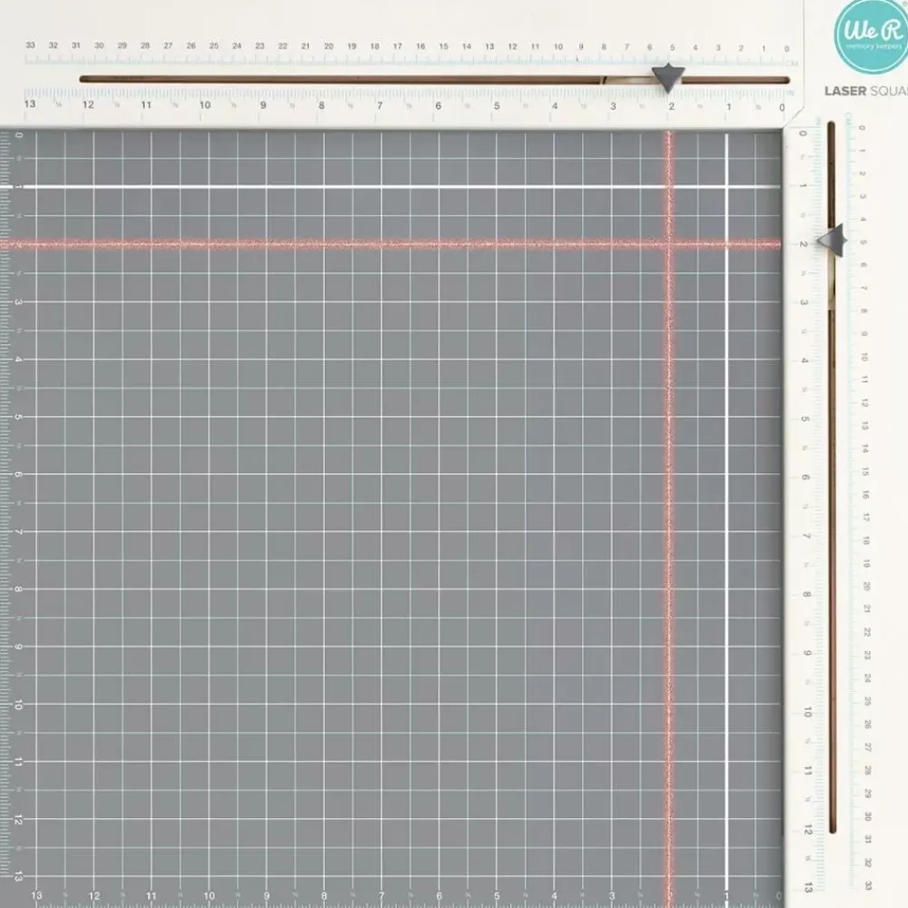 Hot Regla Laser Square We R Memory Keepers Herramientas De Corte