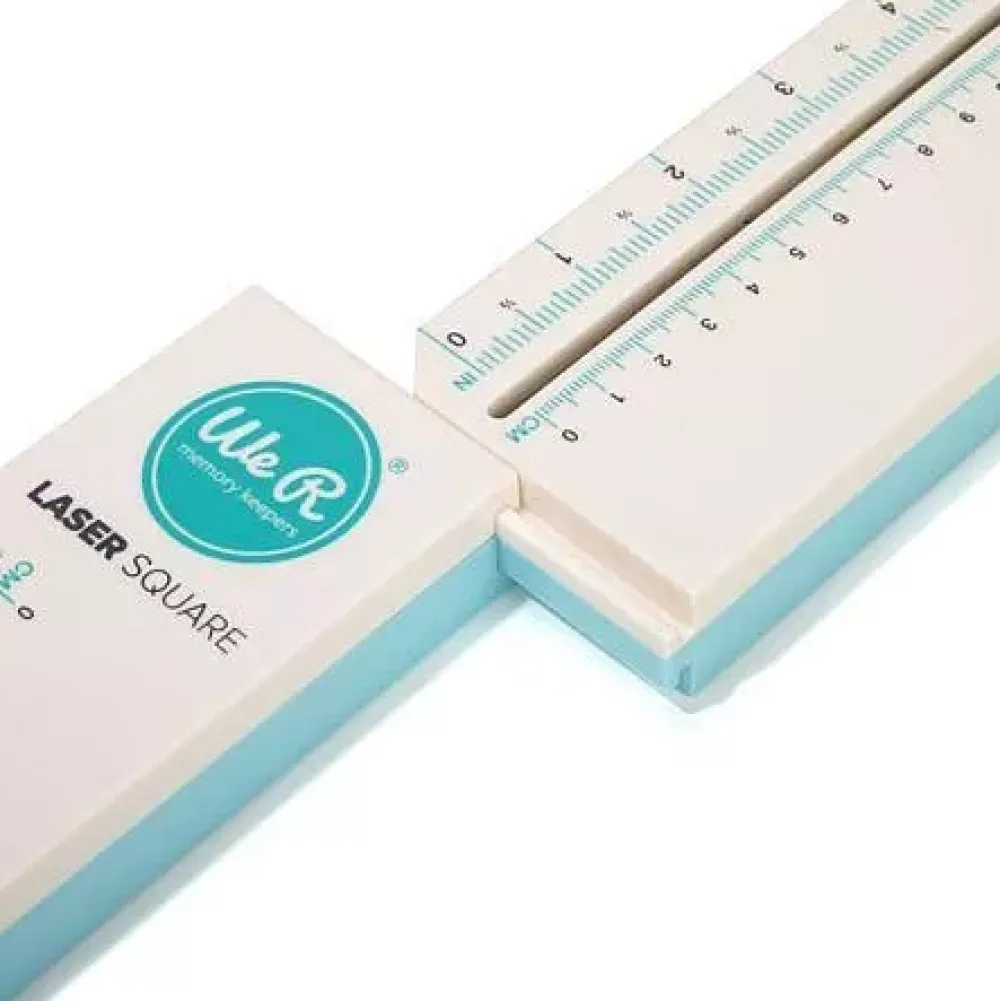 Hot Regla Laser Square We R Memory Keepers Herramientas De Corte