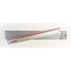 New Regla metálica aluminio antideslizante borde antimanchas Herramientas De Corte