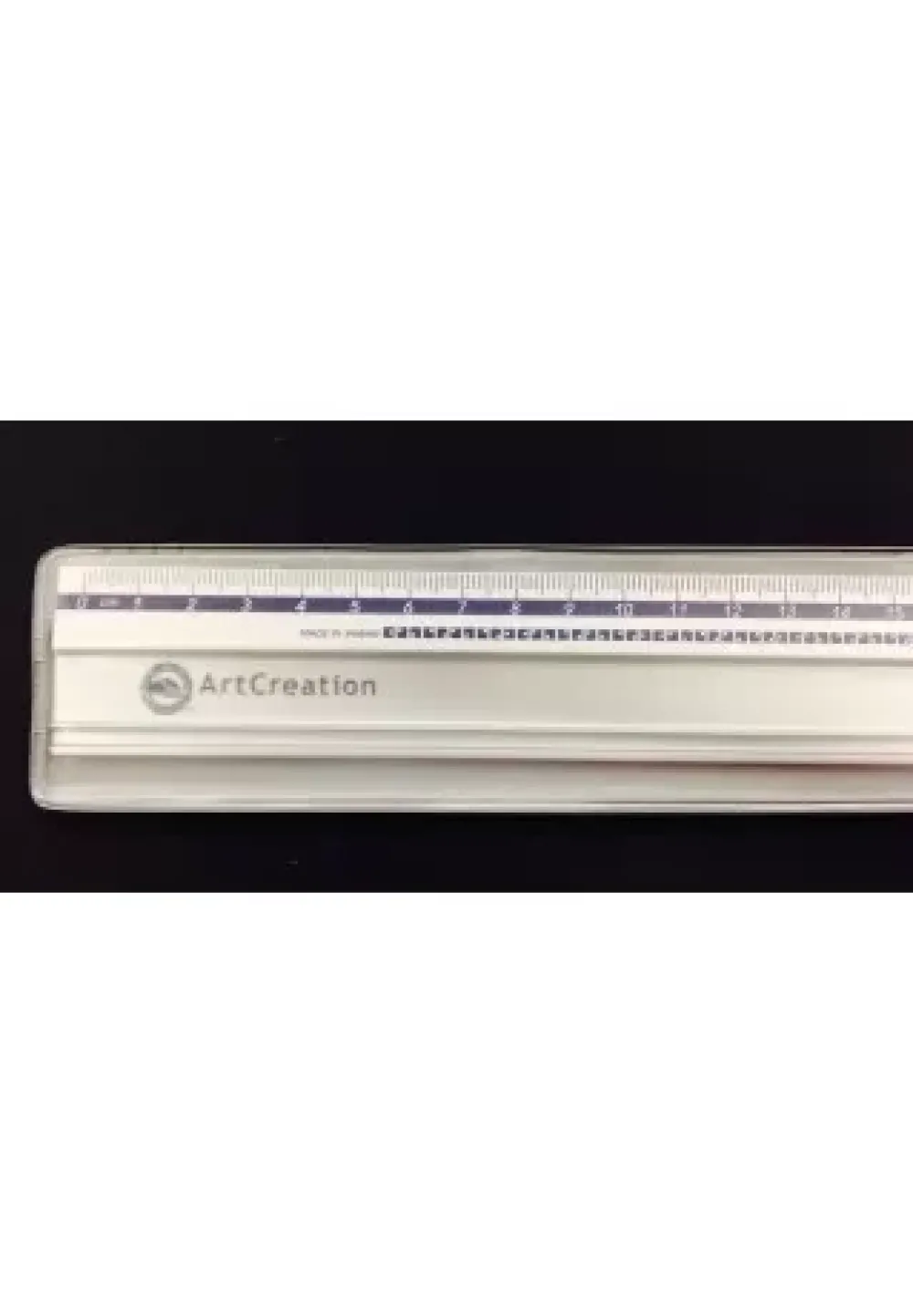 New Regla metálica aluminio antideslizante borde antimanchas Herramientas De Corte