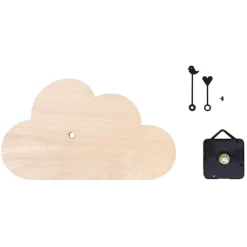 Outlet Reloj de Pared Madera Nube Maderas
