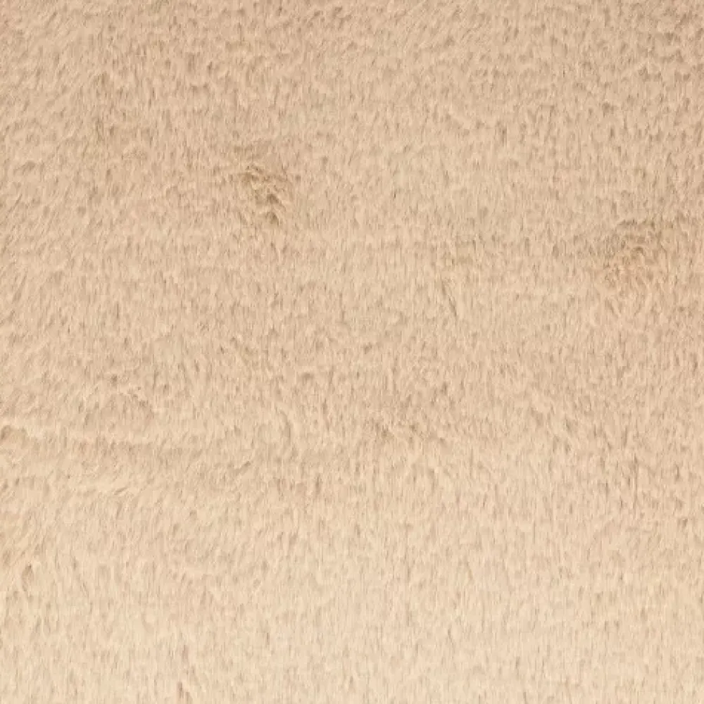 Clearance Rollo De Tela De Pelo Beige 30x100cm Telas, Sedas Y Fieltro