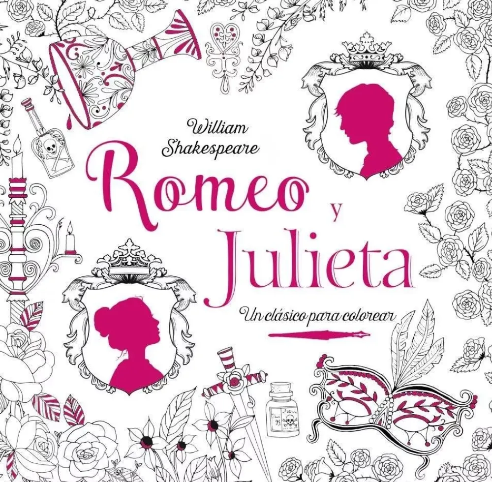 New Romeo y Julieta Clásicos para colorear Colorear