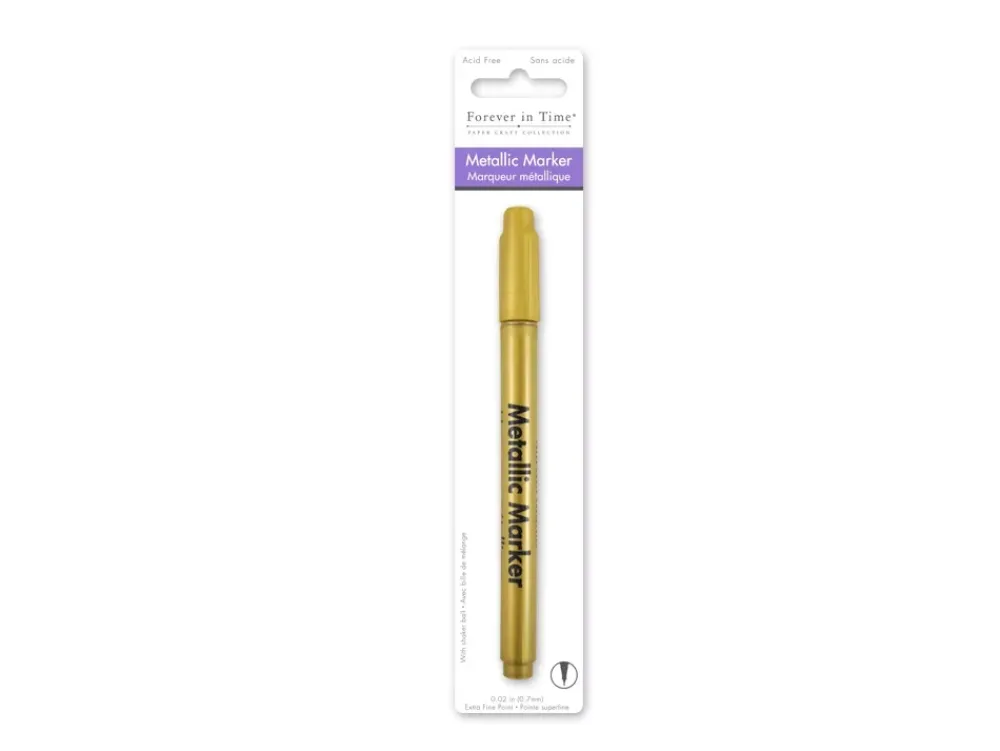 Clearance Rotulador Metálico Extra Fino Oro Rotuladores