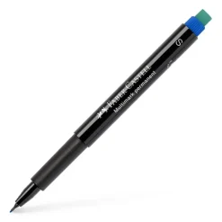 New Rotulador Permanente Azul Super Fino Multimark Rotuladores