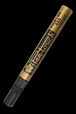 New Rotulador permanente dorado Pen-touch 2mm Rotuladores