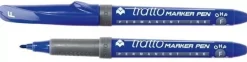 Hot Rotulador permanente punta fina azul Tratto 0,6mm Rotuladores