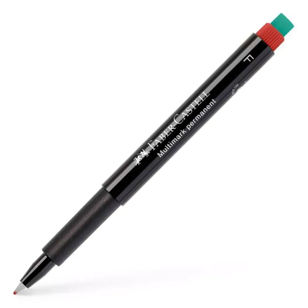 Rotulador Permanente Rojo Fino Multimark Rotuladores