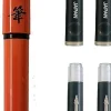 Clearance Rotulador punta pincel negro y 4 recambios Pocket Naranja Rotuladores
