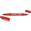New Rotulador rojo doble punta Monotwin Rotuladores