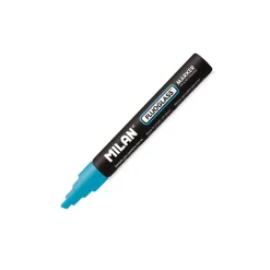 Sale Rotulador tiza Fluoglass azul Rotuladores