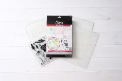 Discount Sellos + plantillas de stencil Nature Plantillas