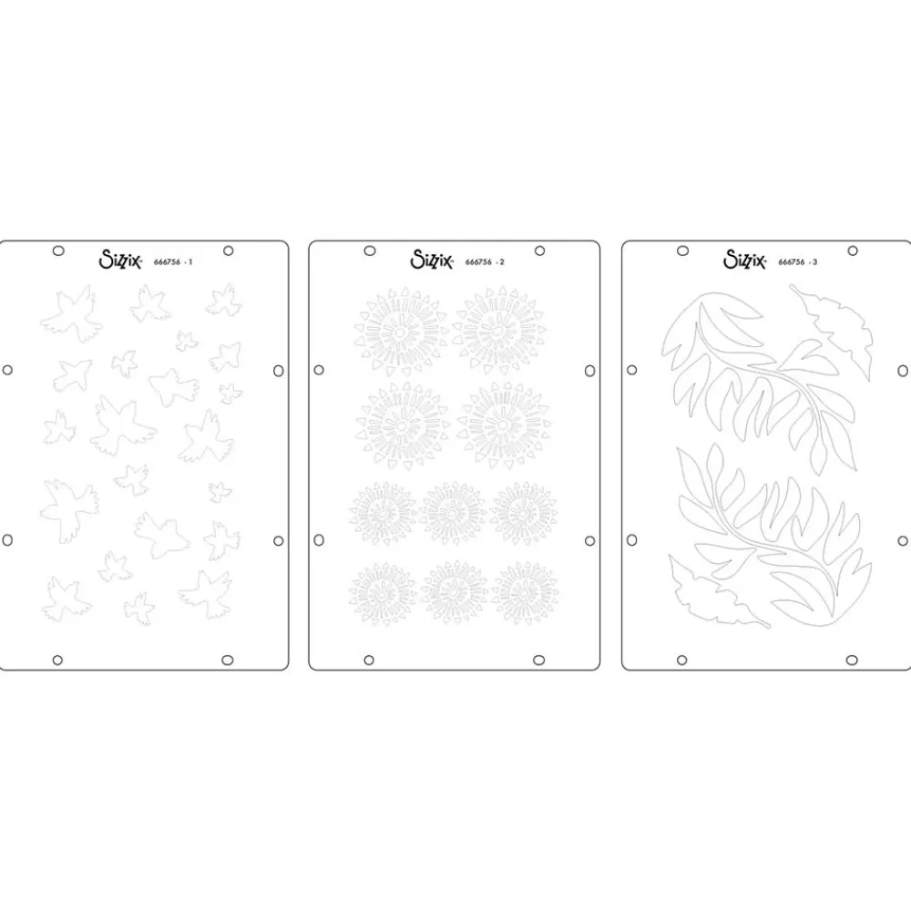 Outlet Sellos + plantillas de stencil Ikigai Plantillas