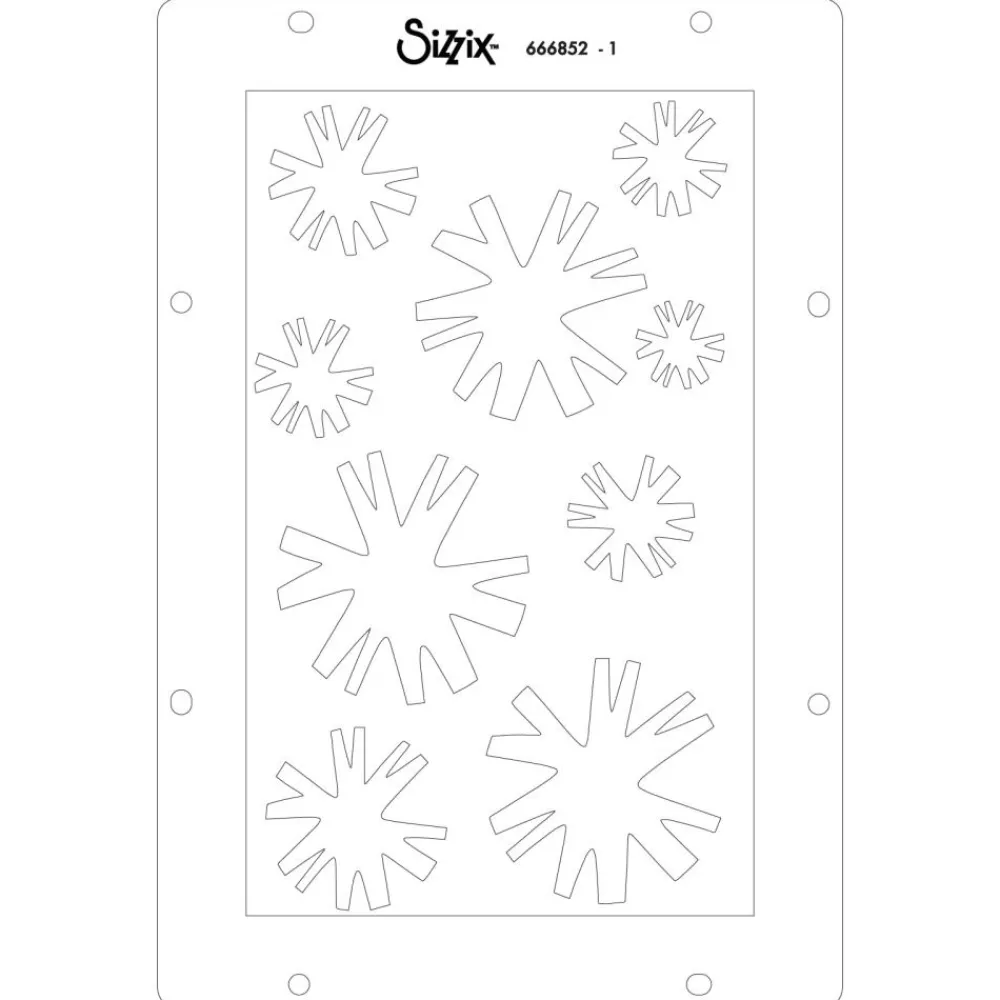 New Sellos + plantillas de stencil Strength in Numbers Plantillas