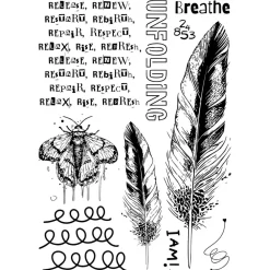Online Sellos + plantillas de stencil The R's Have It Plantillas