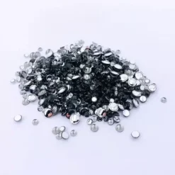 Best Semiperlas Transparent Black Bisutería