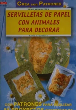 Servilletas de papel con animales para decorar 14002 Papel Y Decoupage|Decoración Y Bricolaje