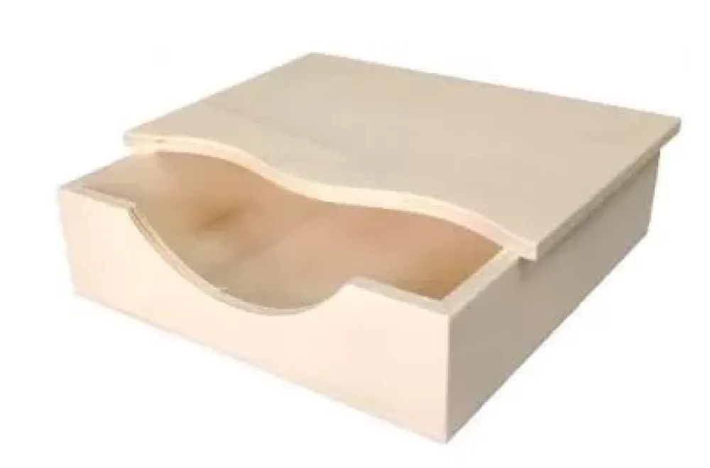 Outlet Servilletero Madera 22x20 cm Organización|Maderas