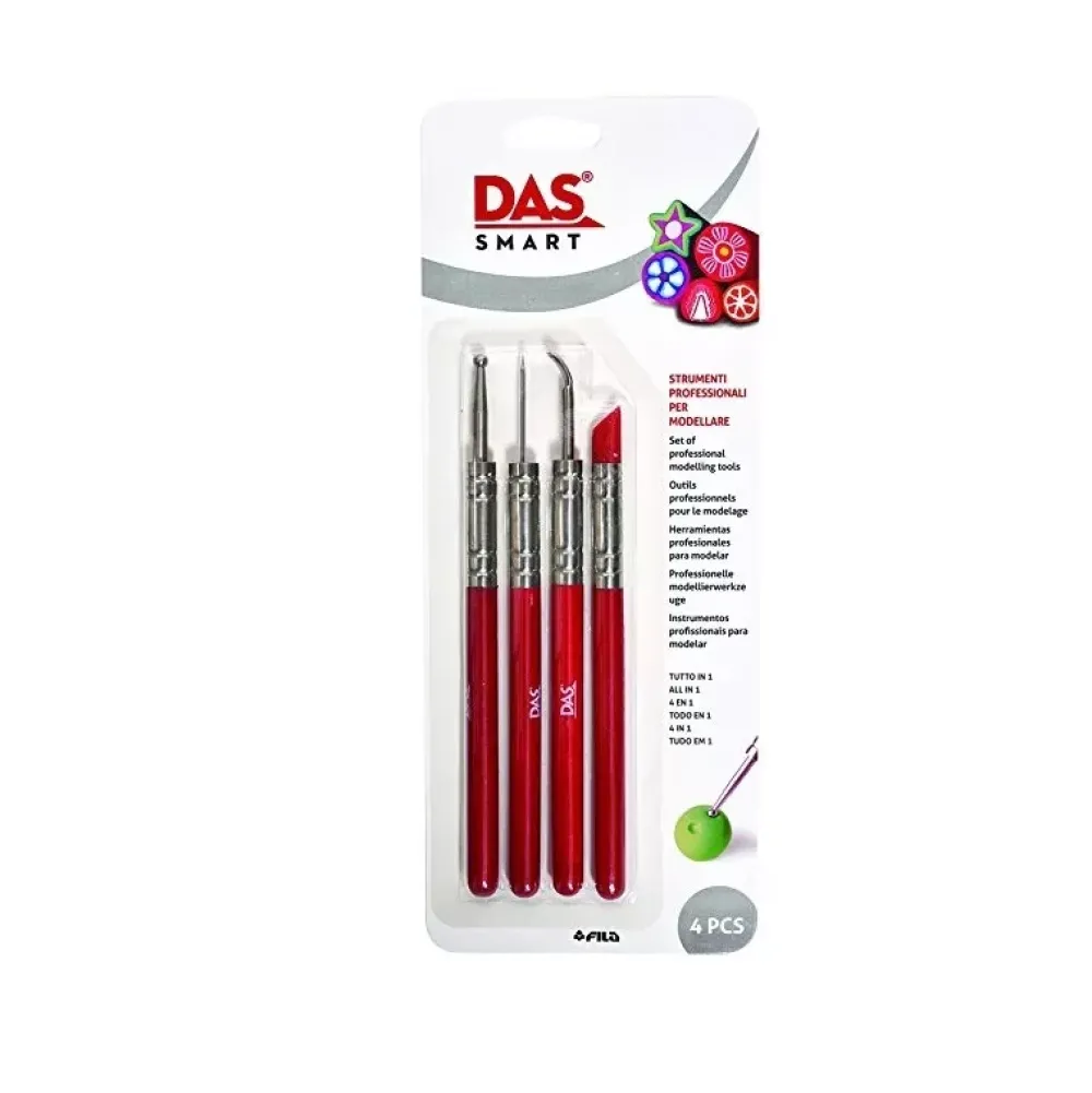 Best Set 4 Accesorios para Modelado Smart Pastas Moldeables