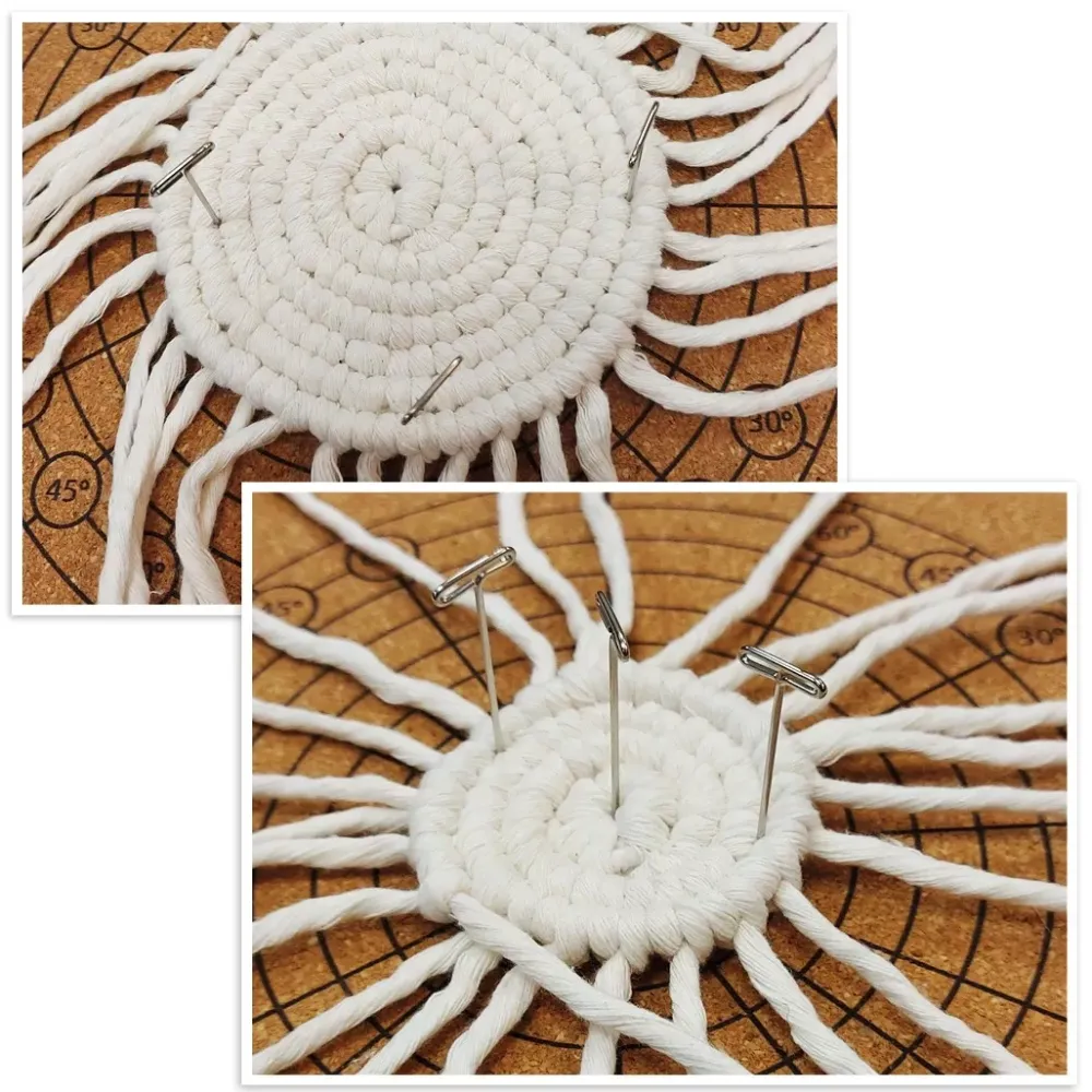 Set 50 Alfileres En T Macramé 51mm Macramé