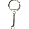 Outlet Set 25 anillas de llavero con cadena Bisutería